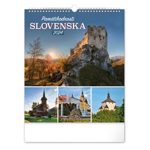 Wall Calendar 2024 Memories of Slovakia SK