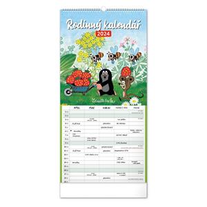 Wall Calendar 2024 Mole family calendar