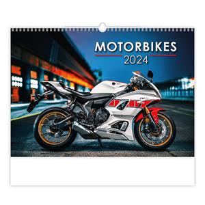 Wall Calendar 2024 - Motorbikes