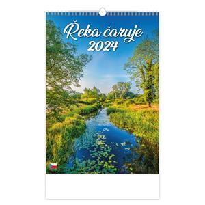 Wall Calendar 2024 - River making charms