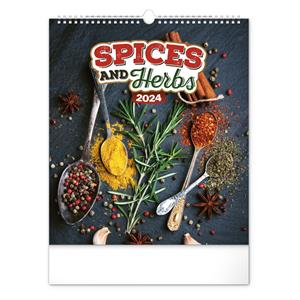 Wall Calendar 2024 Spice and herbs