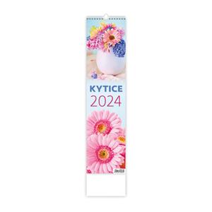 Wall Calendar 2024 Tie - Bouquets