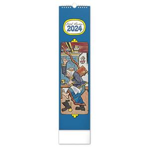 Wall Calendar 2024 Tie - Josef Lada