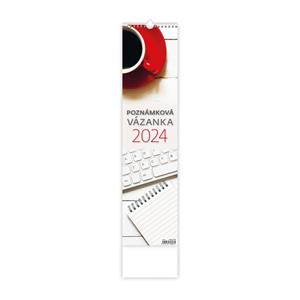 Wall Calendar 2024 Tie - Tie with notes