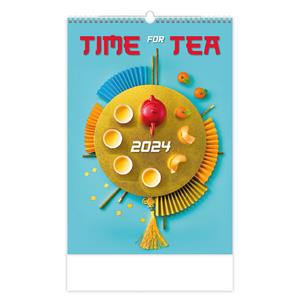 Wall Calendar 2024 - Time for Tea