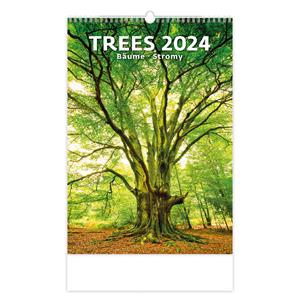 Wall Calendar 2024 - Trees