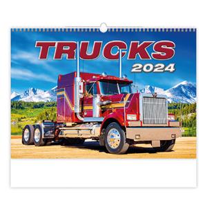 Wall Calendar 2024 - Trucks