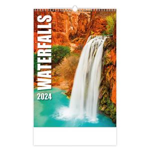 Wall Calendar 2024 - Waterfalls