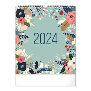 Wall planner 2024 Flowers