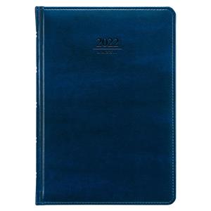 Weekly diary 2022 Atlas A5 - blue