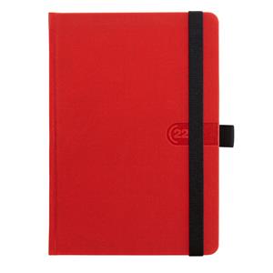 Weekly diary 2022 Trendy A5 - red