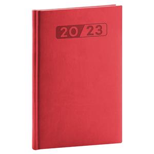 Weekly Diary 2023 A5 Aprint - red