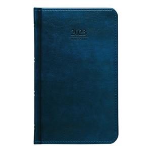 Weekly diary 2023 Atlas pocket - blue