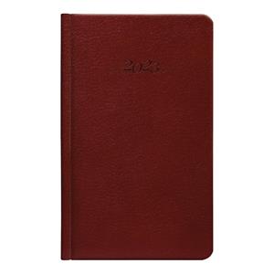 Weekly diary 2023 Carus pocket - brown