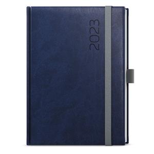 Weekly Diary 2023 Oskar Reno A5 - Blue