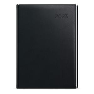 Weekly Diary 2023 Oskar Vivella A5 - Black