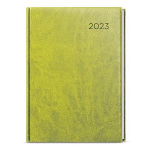 Weekly Diary 2023 Oskar Vivella A5 - Green