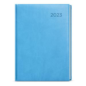 Weekly Diary 2023 Oskar Vivella A5 - Light blue