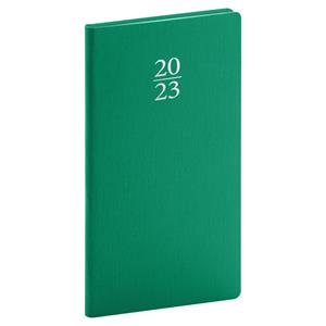 Weekly Diary 2023 Pocket Capys - green