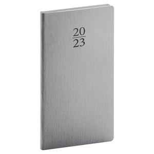 Weekly Diary 2023 Pocket Capys - silver