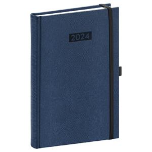 Weekly Diary 2024 A5 Diario - dark blue