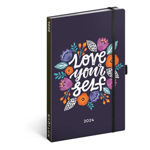 Weekly diary 2024 A5 Love Yourself