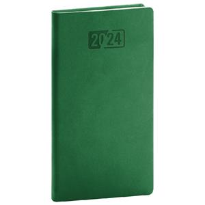 Weekly Diary 2024 Pocket Aprint - green