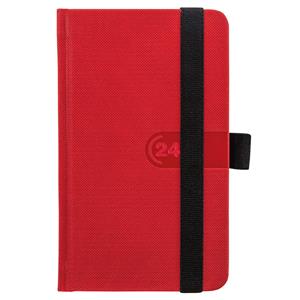 Weekly Diary 2024 Slovak pocket Trendy - red