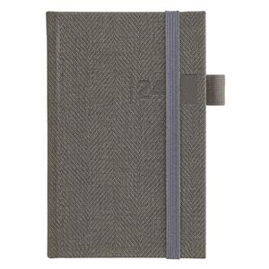 Weekly Diary 2024 Slovak pocket Tweed - grey