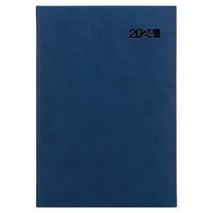 Weekly diary 2024 Viva A5 with notes - blue