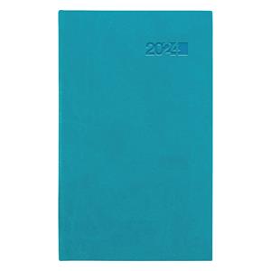 Weekly diary 2024 Viva pocket - turquoise