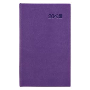 Weekly diary 2024 Viva pocket - violet