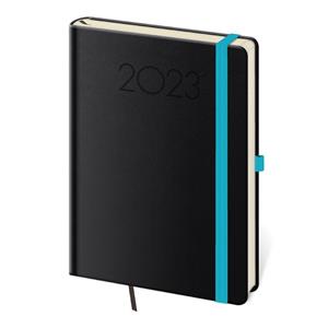 Weekly diary A5 2023 New Praga - black