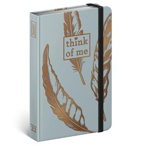 Weekly Diary B6 2022 Think of me - Feathers