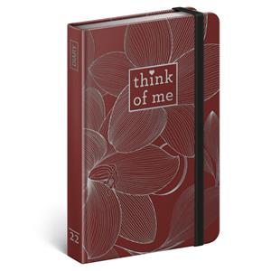 Weekly Diary B6 2022 Think of me - Flowers