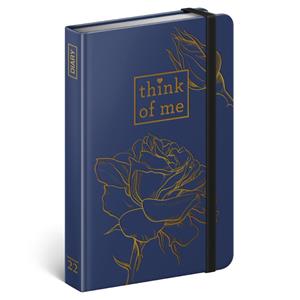 Weekly Diary B6 2022 Think of me - Rose