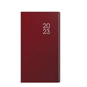 Weekly pocket Diary 2023 Jakub Balacron - Burgundy