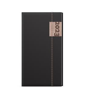 Weekly pocket Diary 2023 Jakub Denim - Black