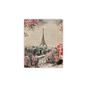 Wooden Picture - Eiffel Tower II.